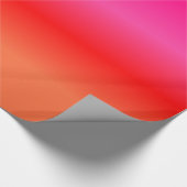 Cadeau Papier d'emballage rose, rouge et orange (Coin)