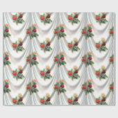 Cadeau Papier d'emballage rose satiné (Plat)