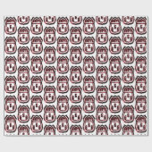 Cadeau Papier d'emballage Route 666 (Plat)