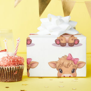Cadeau Papier d'emballage Sainte Vache