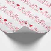 Cadeau Papier d'emballage SANTAS SLAY (Coin)