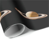 Cadeau Papier d'emballage Saturne (Coin rond)