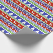 Cadeau papier d'emballage scandinave de noël (Coin)