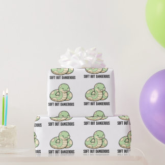 Cadeau Papier d'emballage Serpent Dodue Kawaii