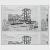 Cadeau Papier d'emballage Shambles Pub (Plat)