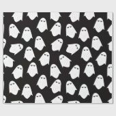 Cadeau Papier d'emballage silhouette motif Ghosts (Plat)