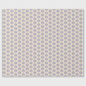 Cadeau Papier d'emballage singe en chinoiserie (Plat)