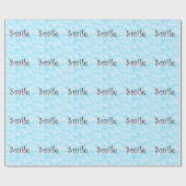 Cadeau Papier d'emballage sourire (Plat)