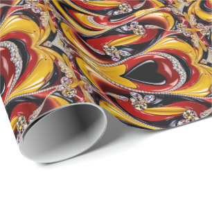 Cadeau Papier d'emballage spécial aux couleurs belges