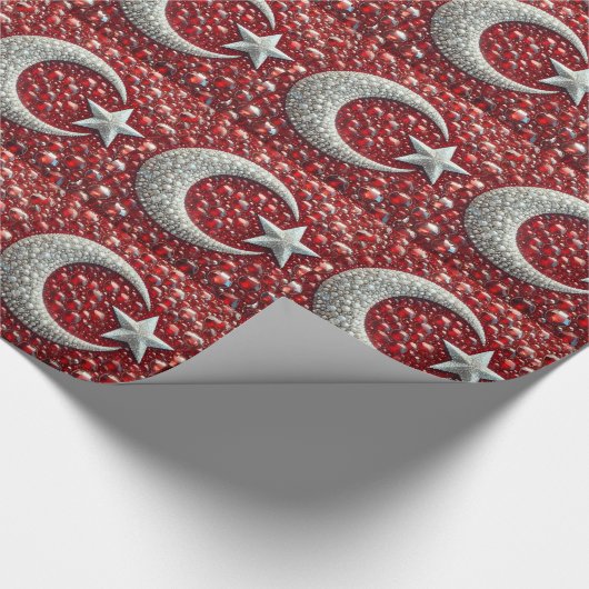 Cadeau Papier d'emballage spécial aux couleurs turques (Coin)