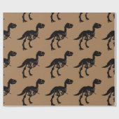 Cadeau Papier d'emballage spécial unique pour le squelett (Plat)