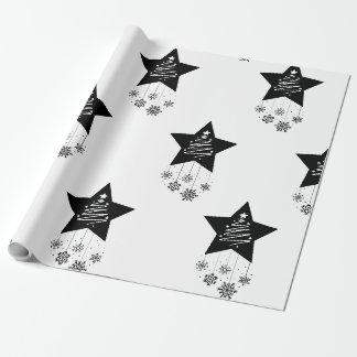 Cadeau Papier d'emballage Starflakes