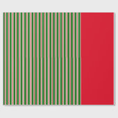 Cadeau papier d'emballage sucre de canne (Plat)