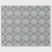 Cadeau Papier d'emballage SUDOKU (Plat)