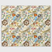 Cadeau Papier d'emballage Summer Time Fun (Plat)