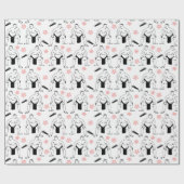 Cadeau Papier d'emballage Sumo's and Cherry Blossoms (Plat)