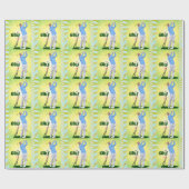 Cadeau Papier d'emballage Sunburst. (Plat)