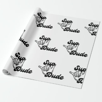 Cadeau Papier d'emballage Super Mec