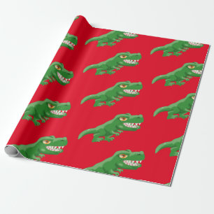 Cadeau Papier d'emballage T-Rex