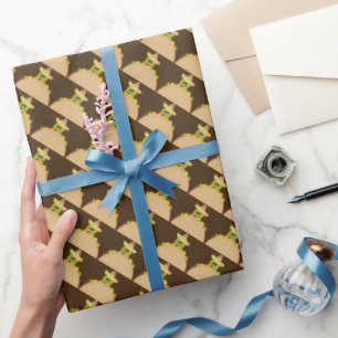Cadeau Papier d'emballage Taco Turtle du sud-ouest