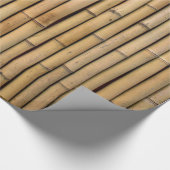 Cadeau Papier d'emballage texturé en bambou (Coin)