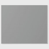 Cadeau Papier d'emballage texturé gris neutre (Plat)