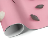 Cadeau papier d'emballage tomate (Coin rond)