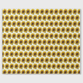 Cadeau Papier d'emballage Tournesol (Plat)