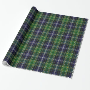 Cadeau Papier d'emballage traditionnel de plaid de tartan