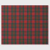 Cadeau Papier d'emballage traditionnel de plaid de tartan (Plat)