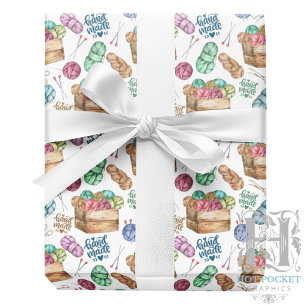 Cadeau Papier d'emballage tricoté