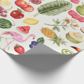 Cadeau Papier d'emballage tropical (Coin)