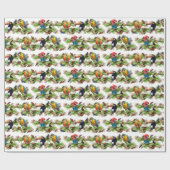 Cadeau Papier d'emballage tropical (Plat)