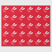 Cadeau Papier d'emballage tropical de bascules (Plat)
