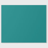 Cadeau Papier d'emballage turquoise (Plat)