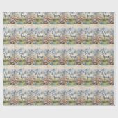 Cadeau Papier d'emballage Unicorne (Plat)