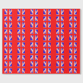 Cadeau Papier d'emballage Union Jack (Plat)