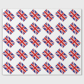 Cadeau Papier d'emballage Union jack avec drapeau britann (Plat)
