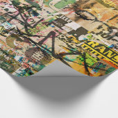 Cadeau papier d'emballage urbain de graffiti (Coin)