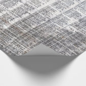 Cadeau papier d'emballage urbain de journal (Coin)