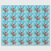 Cadeau Papier d'emballage USA (Plat)