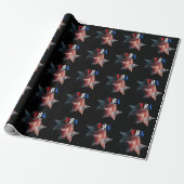 Cadeau Papier d'emballage USA (Déroulé)