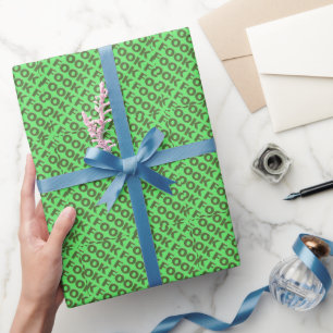 Cadeau Papier d'emballage vert pâle