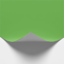 Papier d'emballage vert pomme uni brillant minimal