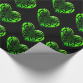 Cadeau Papier d'emballage vert pour la Saint-Patrick dans (Coin)