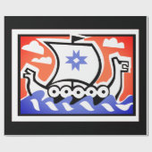 Cadeau Papier d'emballage viking (Plat)