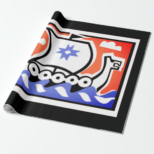 Cadeau Papier d'emballage viking