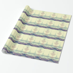 Cadeau Papier d'emballage vintage de Paris