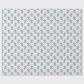 Cadeau Papier d'emballage violet (Plat)
