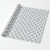 Cadeau Papier d'emballage violet (Déroulé)